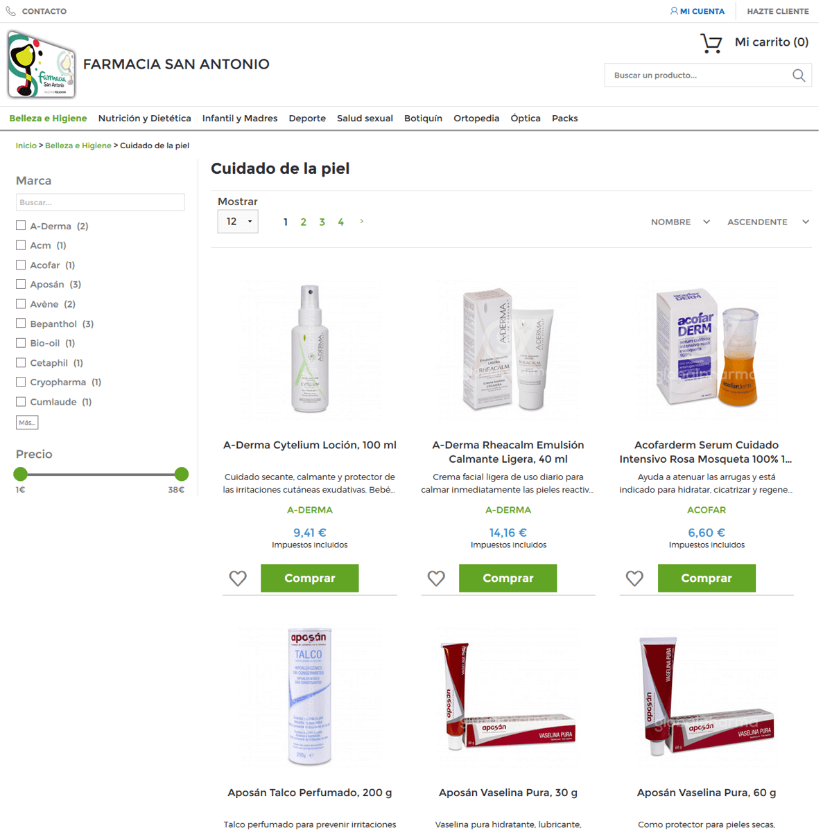 Farmacia online en Monforte de Lemos